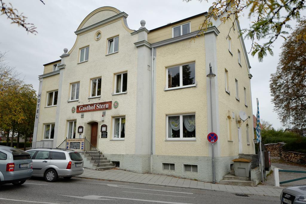 Hotel Stern Gersthofen Exteriör bild